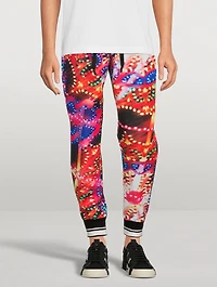 Jogger Pants Illumination Print