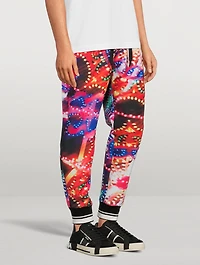 Jogger Pants Illumination Print