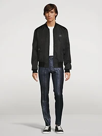 Striped Lurex Jacquard Pants