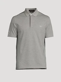 Cotton Short-Sleeve Polo Shirt