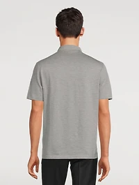 Cotton Short-Sleeve Polo Shirt