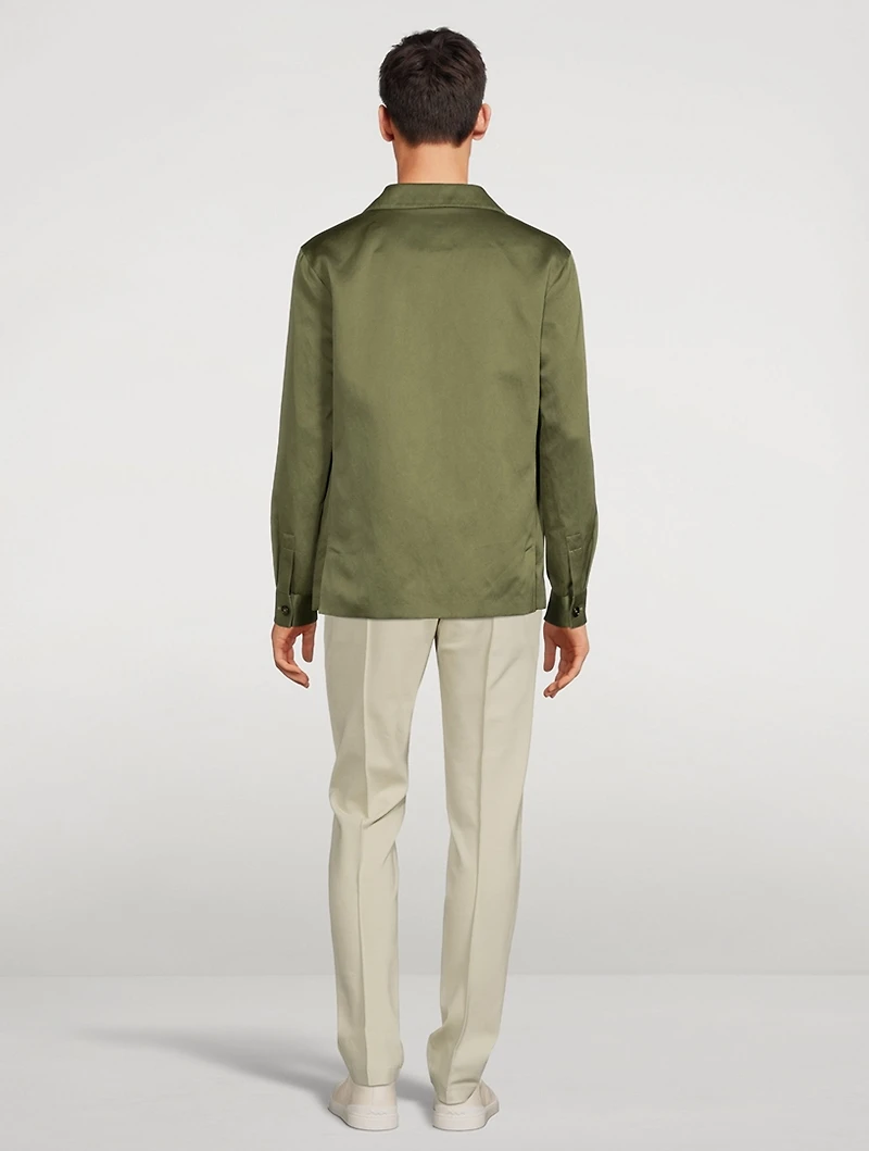 Cotton-Blend Chore Jacket
