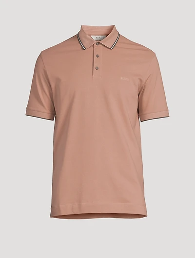 Cotton Stretch Polo Shirt