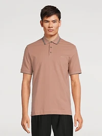 Cotton Stretch Polo Shirt