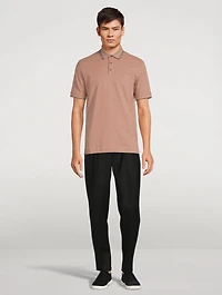 Cotton Stretch Polo Shirt