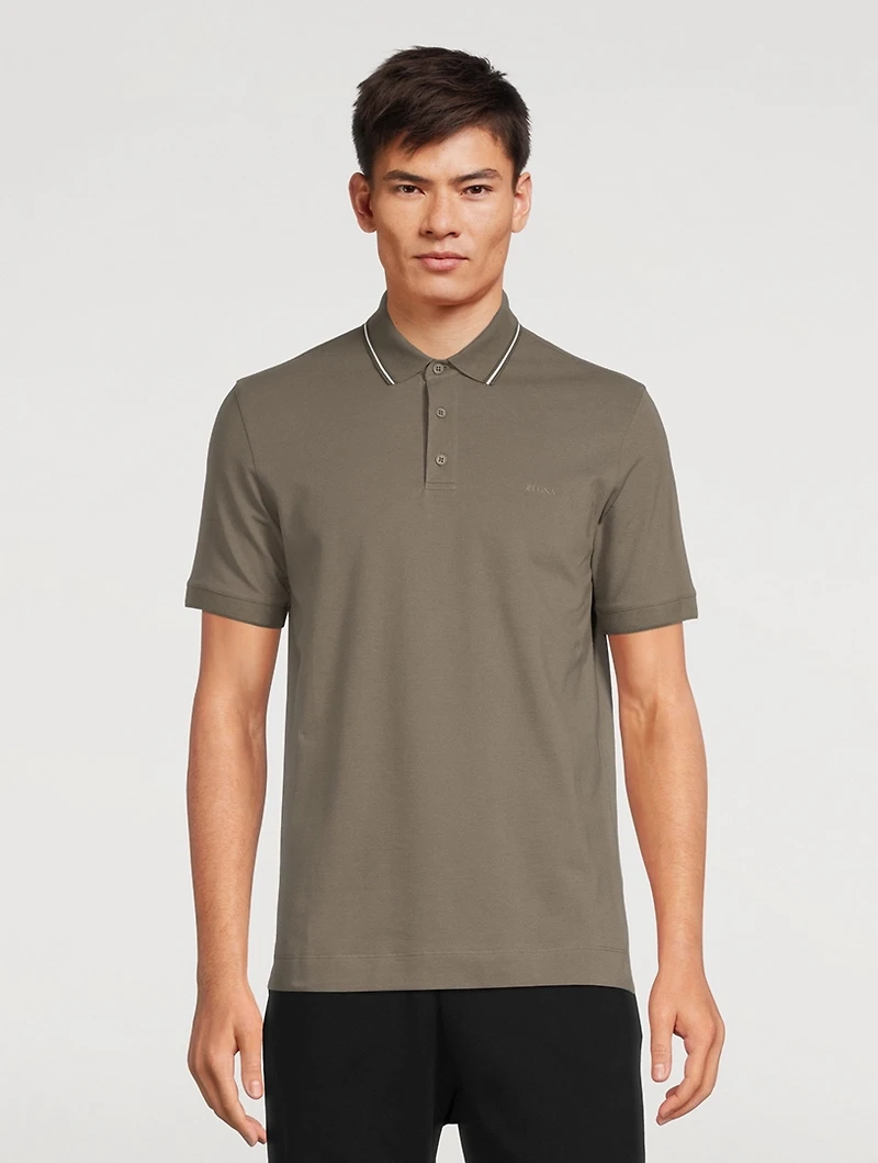 Short-Sleeve Polo Shirt