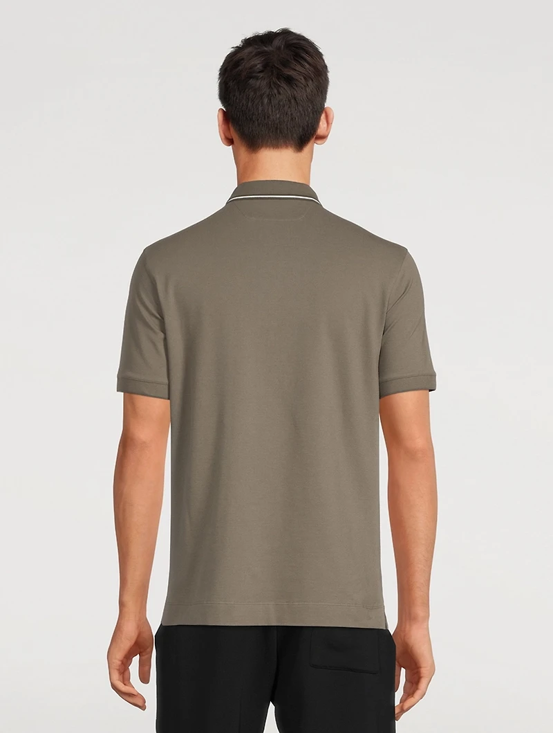 Short-Sleeve Polo Shirt