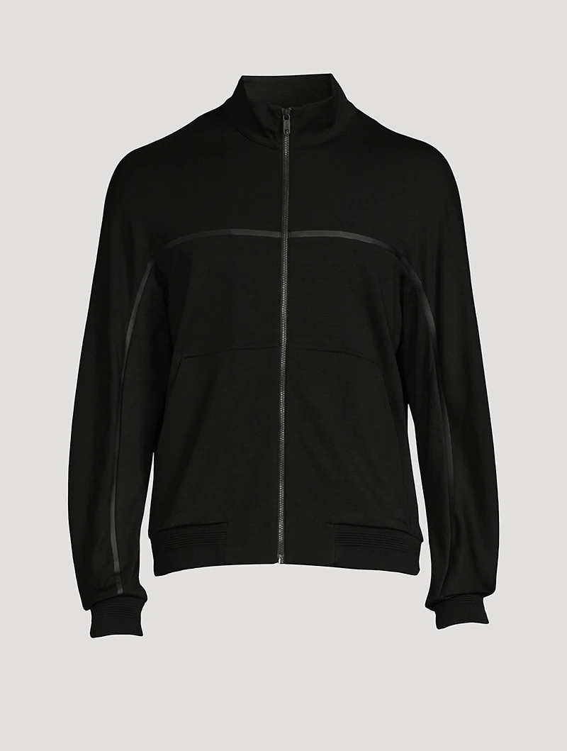 Techmerino Wool Zip Sweatshirt