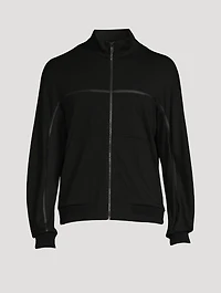 Techmerino Wool Zip Sweatshirt
