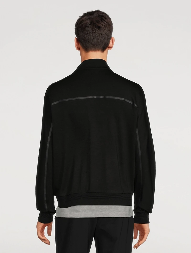 Techmerino Wool Zip Sweatshirt