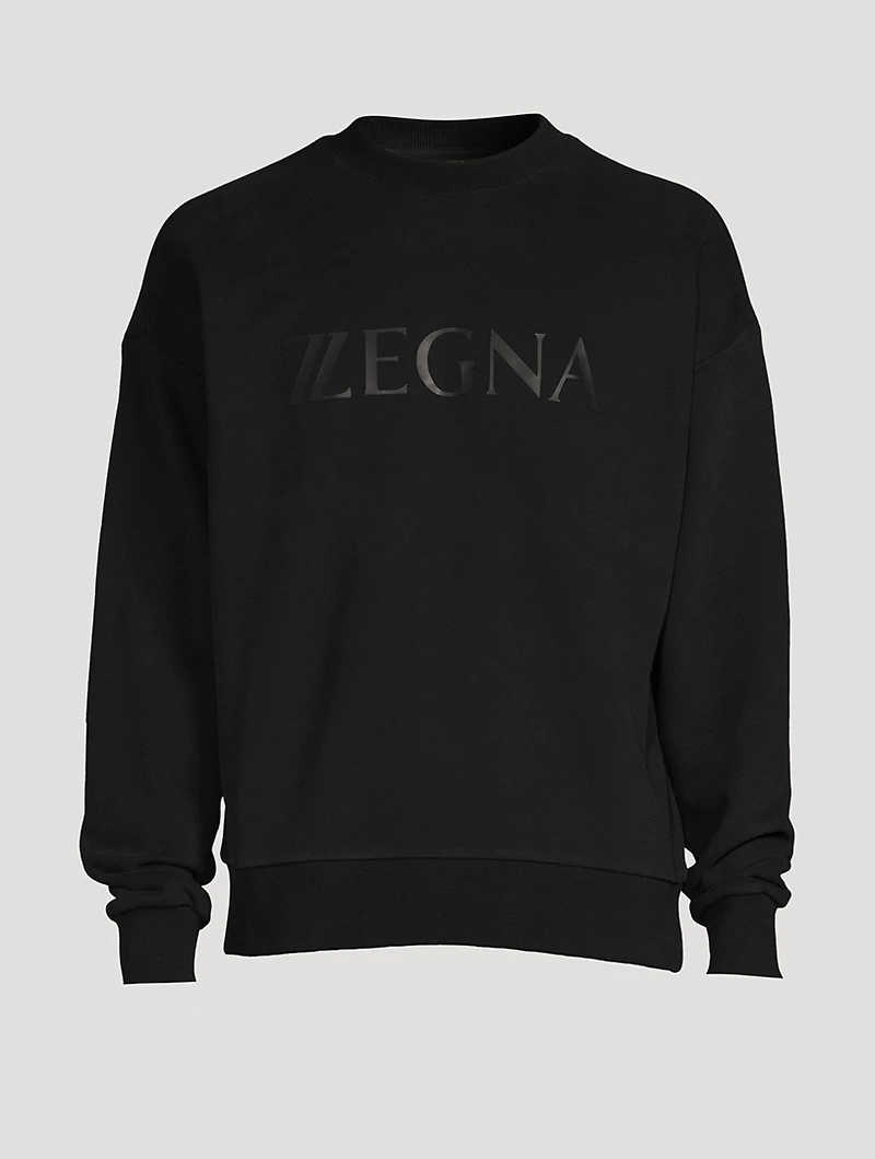 Cotton ZZ Logo Sweatshirt