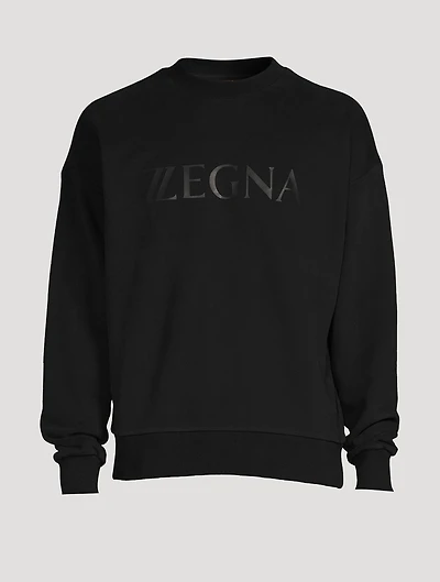 Cotton ZZ Logo Sweatshirt