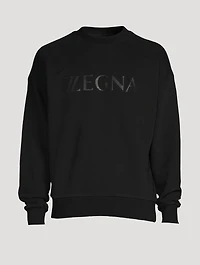 Cotton ZZ Logo Sweatshirt