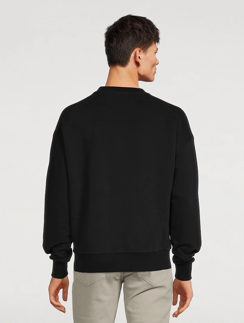 Cotton ZZ Logo Sweatshirt