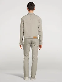 Cotton Stretch Denim Jacket