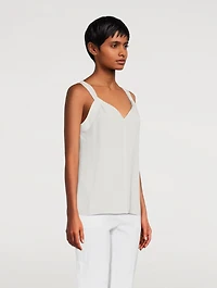 Silk Georgette Tank Top