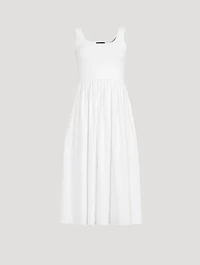 Stretch Knit Midi Dress