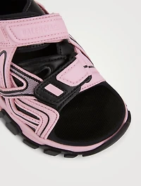 Kids Neoprene And Rubber Track Sandals