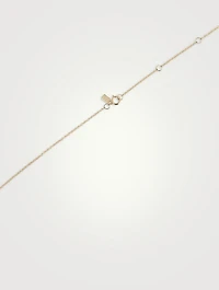 14K Gold Ruby Heart Necklace