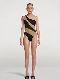 Snake Mesh Mio One-Piece Swimsuit