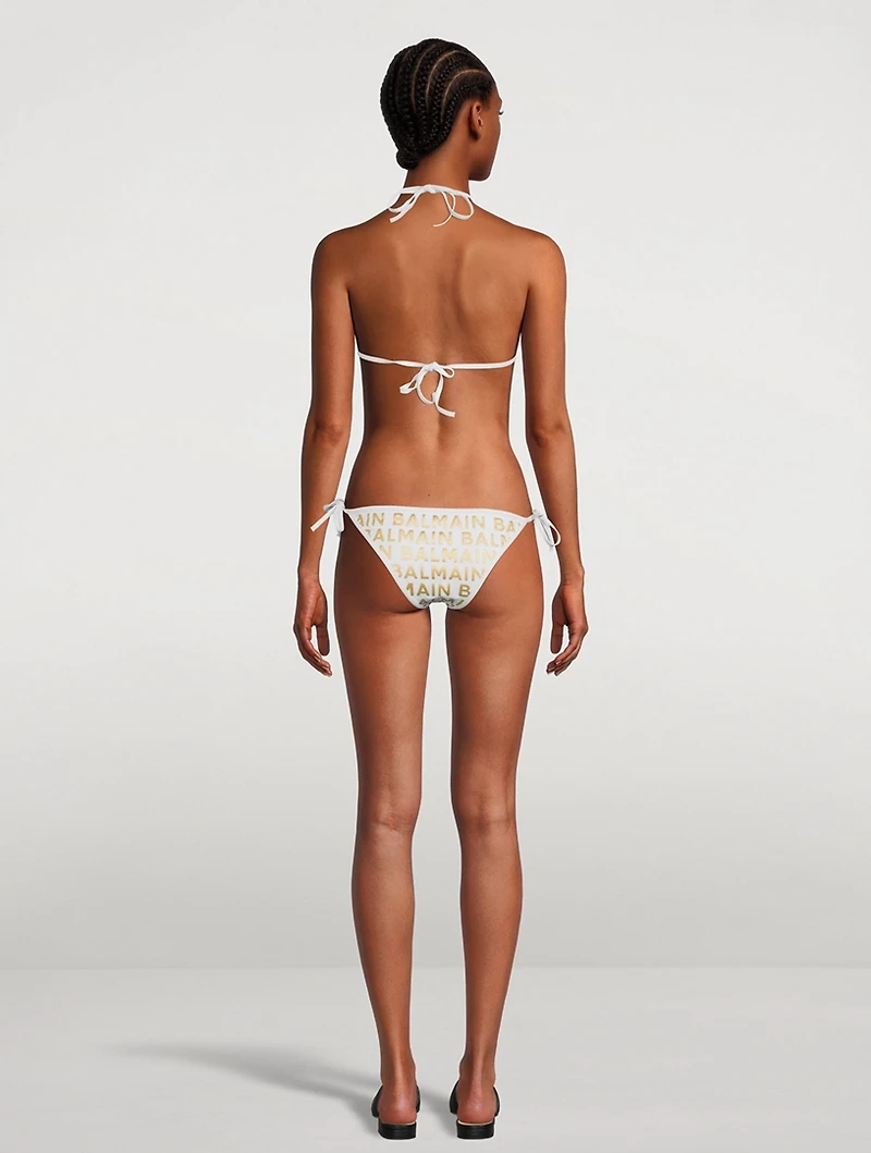 Monogram Motif Bikini Set