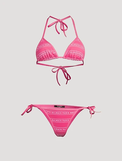Monogram Bikini Set