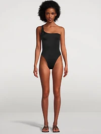 Captain One-Shoulder One-Piece Swimsuit