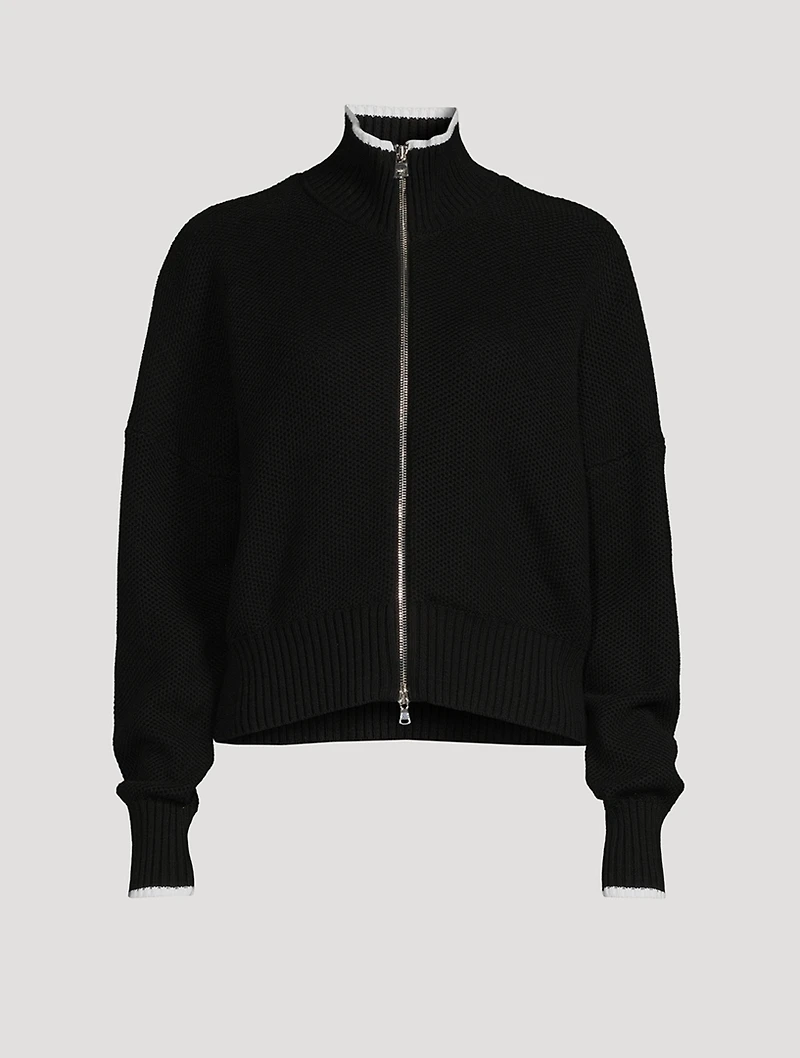 Coleman Zip-Front Sweater
