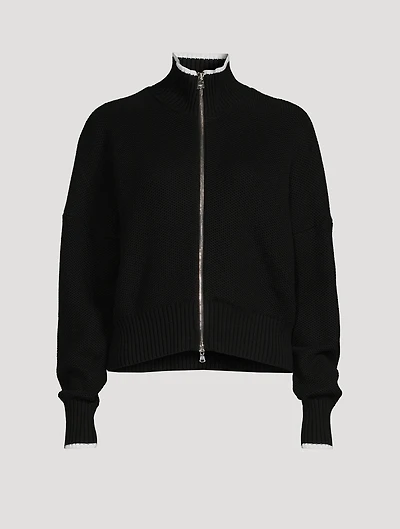 Coleman Zip-Front Sweater