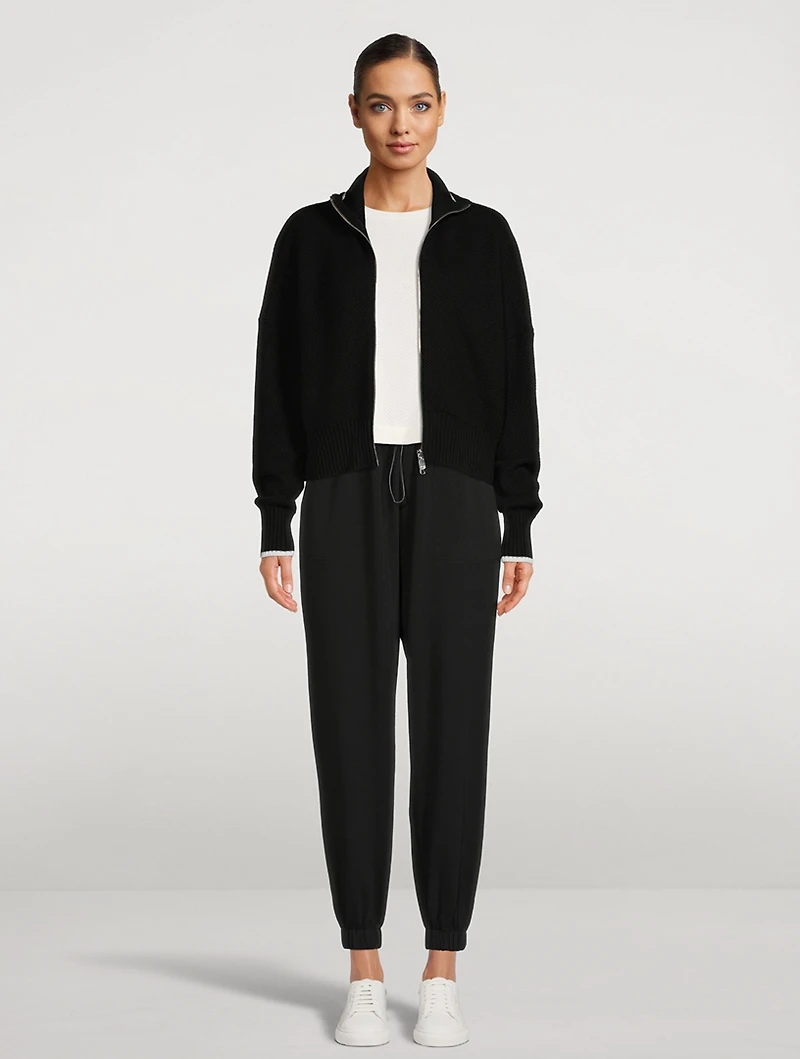 Coleman Zip-Front Sweater