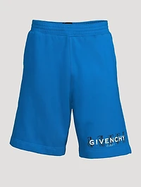 Felpa Shorts With Reaper Print