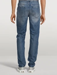 Slim-Fit Jeans With 4G Zipper