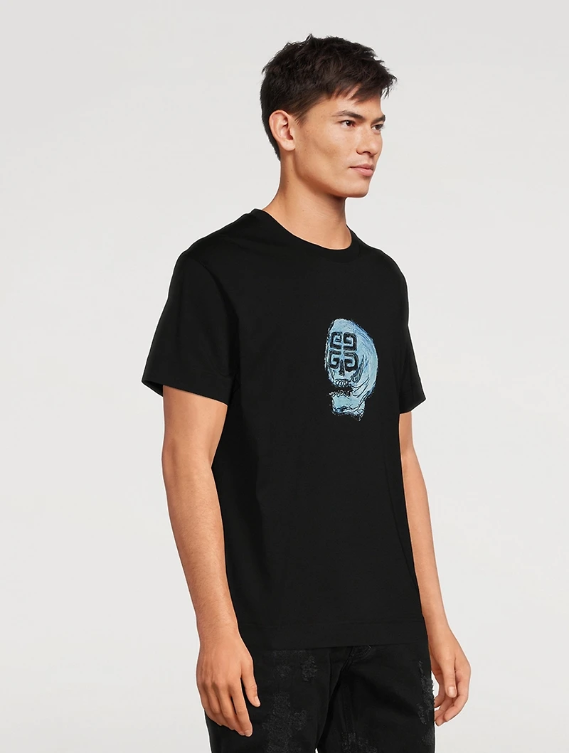 4G Skull Jersey T-Shirt