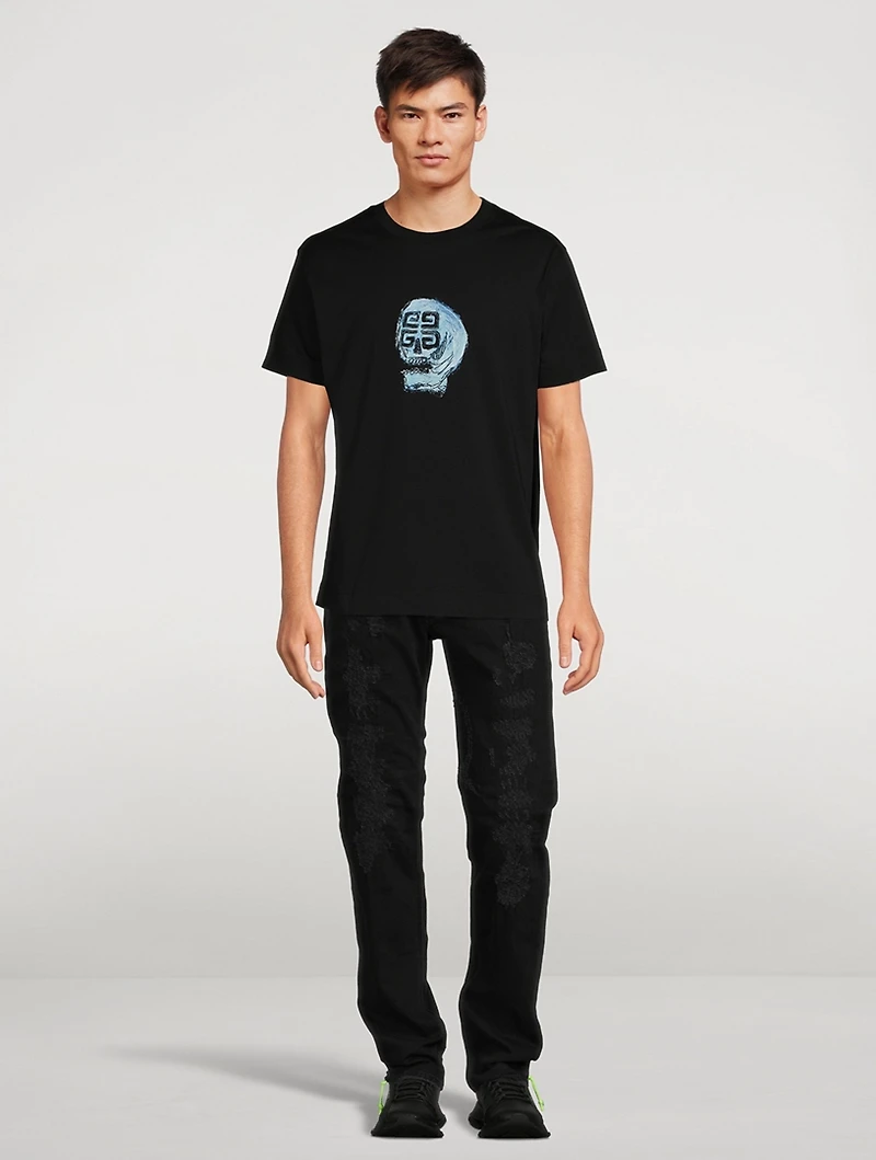 4G Skull Jersey T-Shirt