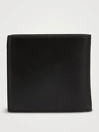 Leather Skull In Hand Billfold Wallet