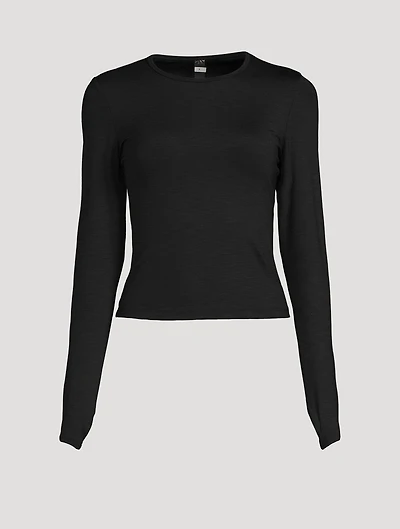 Protect Me Heather Rib Sun Shirt