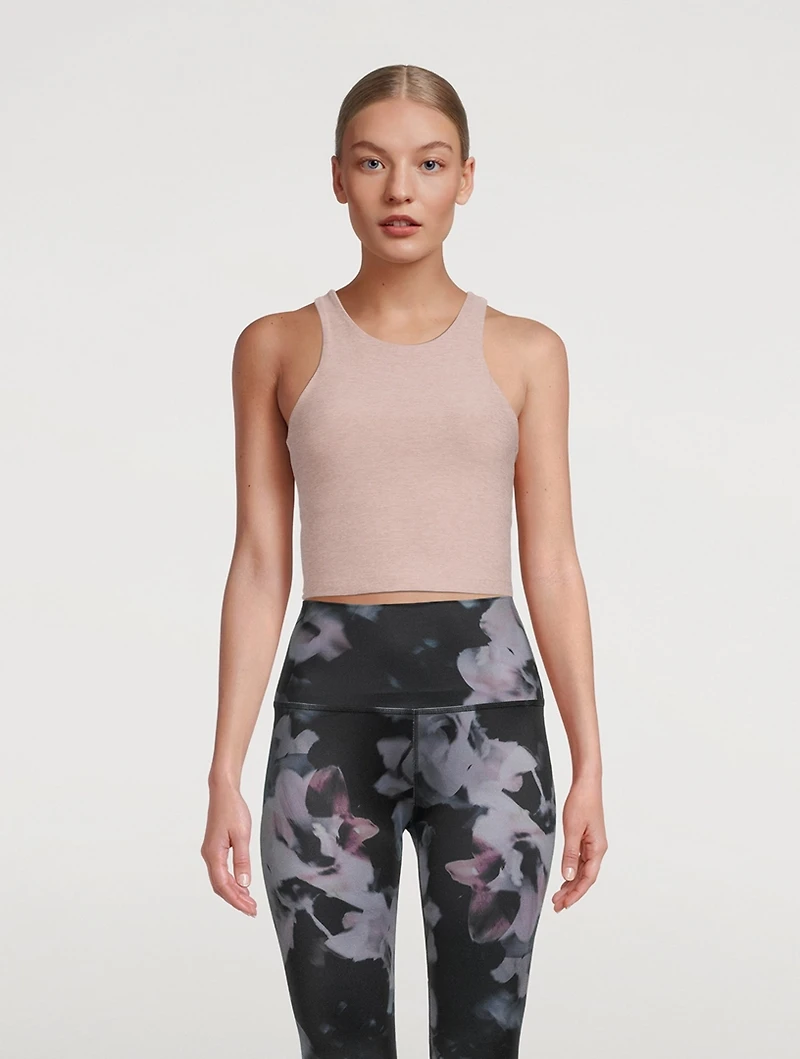 Spacedye Focus Cropped Tank Top