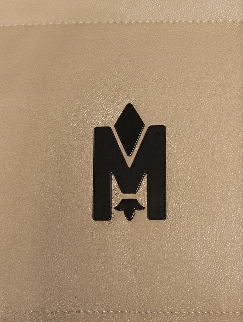 Pasha Down Leather Vest