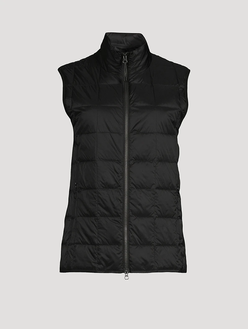 High-Neck Down Vest