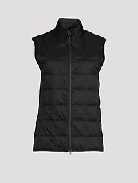 High-Neck Down Vest