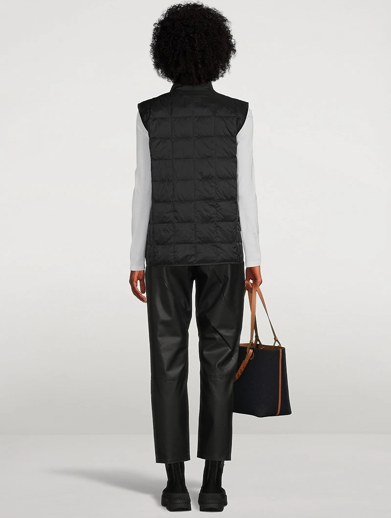 High-Neck Down Vest