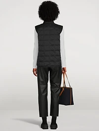 High-Neck Down Vest