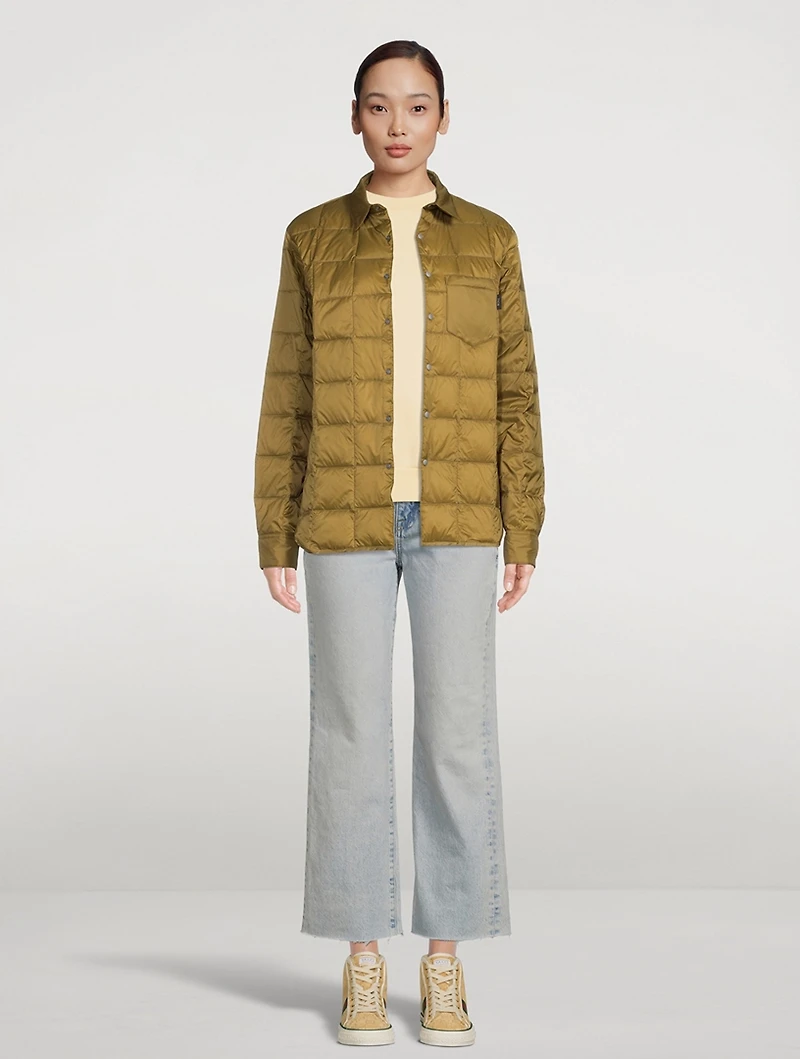 Down Shirt Jacket