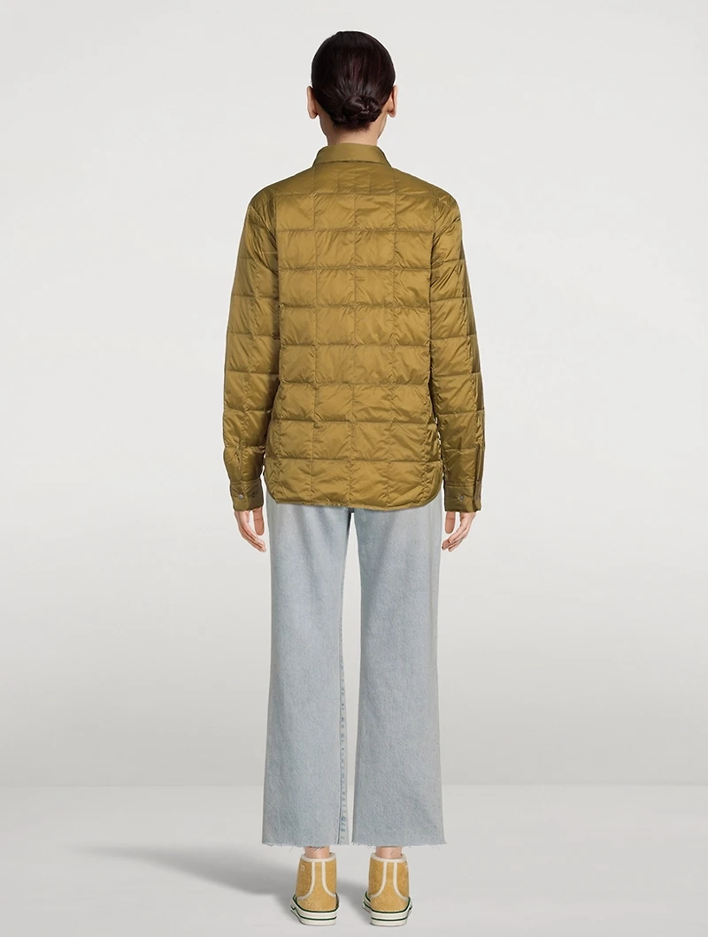 Down Shirt Jacket