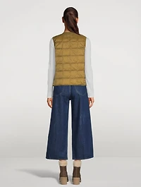 V-Neck Down Vest