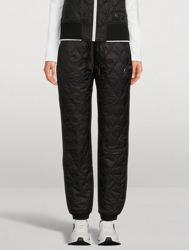 Hermosa Quilted Jogger Pants