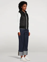Rock Point Quilted Vest With Hood