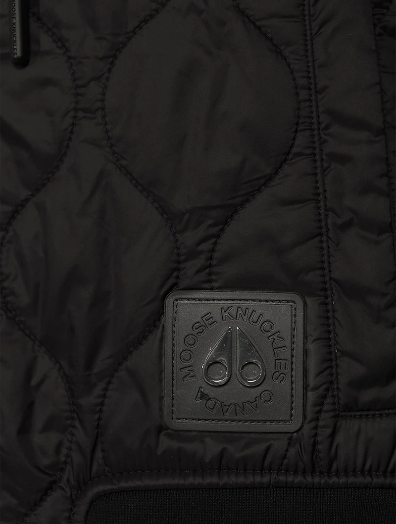 Rock Point Quilted Vest With Hood