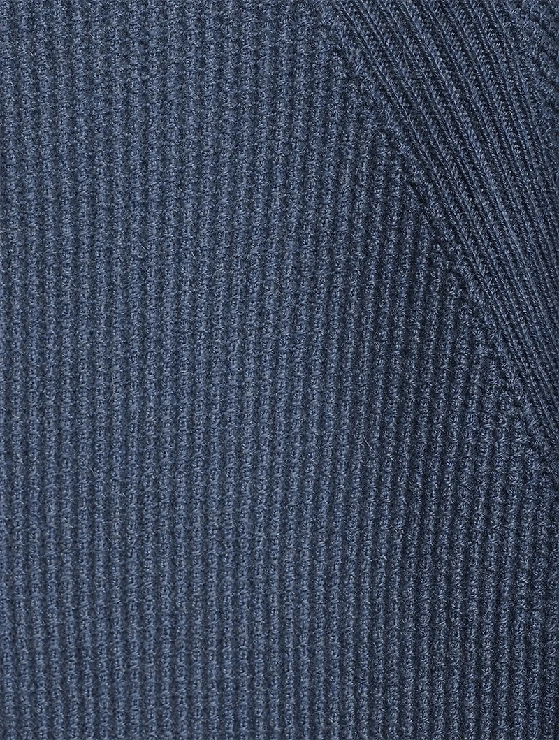 Cashmere Waffle-Knit Sweater