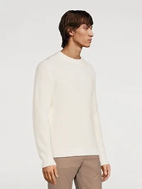 Cotton And Cashmere Crewneck Sweater